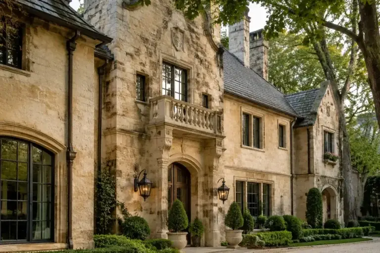 The Eternal Skin: Architectural Mastery in Limestone Facade Design